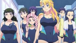 This is my type of fanservice, to be honest i don’t like te fanservice when it’s in your face like in Seiko No Quaser, or Queens Blade, Manyu Hiken-Cho, or that series were they’re all lesbian and touch each other to become weapons.