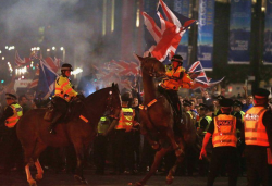 thetweetest:  19th Sept. 2014 &lsquo;Reports emerged of violence in Glasgow’s City Centre as groups unofficially aligned with the ‘Yes’ and ‘No’ sides of the Scottish Independence Referendum continue to taunt each other in the streets.’ ALSO: