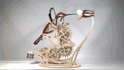 itscolossal:  WATCH: An Elegant Kinetic Sculpture