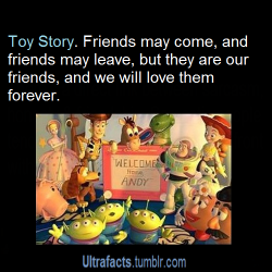 ultrafacts:  Things Pixar Movie’s Have Taught Us. More facts on Ultrafacts