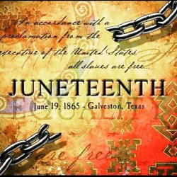 hbcubuzz:  HAPPY JUNETEENTH ! Juneteenth is the oldest known celebration commemorating the ending of slavery in the United States.  Dating back to 1865, it was on June 19th that the Union soldiers, led by Major General Gordon Granger, landed at Galveston,