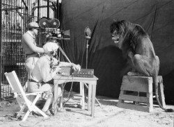 jessehimself:  The recording of the MGM Lion. [1929] 