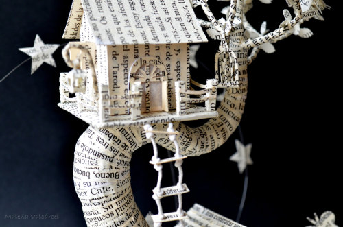 Sex sosuperawesome:  Book sculpture by Malena pictures