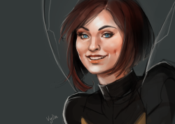 vylla-art:  Quickpaint of Janet! Been meaning to draw her for a while. 