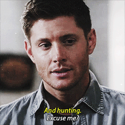 supernaturalwanderlust:  #look at the way he stands #he’s scolding her exactly like a concerned parent/big brother would do #excuse me while i throw myself off a cliff  Never not reblog Big Brother/Daddy Dean