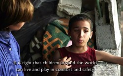 middle-eastt:  Children of the Gaza war - BBC Documentary 2015  😔