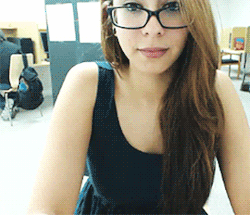 slow-dance-chubby:  Amateur hottie flashing in the library 