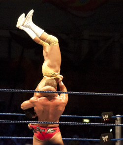 rwfan11:  Alberto Del Rio - thong slip …and check out Chris Masters too! 