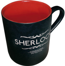 sherlockology:  Have you pre-ordered the brand new official BBC Sherlock mug?  Available exclusively from BBC Shop. BBC Shop International delivery information.  I want this cup.