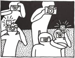 urbansystem:  Keith Haring - (American, 1958-1990)
