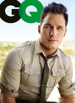kindaskimpy:  Chris Pratt on the cover of the latest issue of GQ.