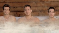 nthgf:  A steaming hot winter chill starring Ben Rose, Marko Lebeau and Hayden Colby