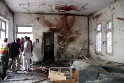 tkohl:  Aftermath of a suicide bomber