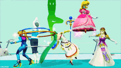 but-my-adventures-tho:  am I supposed to be laughing at how wii fit trainer just hula hoops out of existence or the fact that Palutena is pole dancing  smash womanz are best~ &lt;3 &lt;3 &lt;3