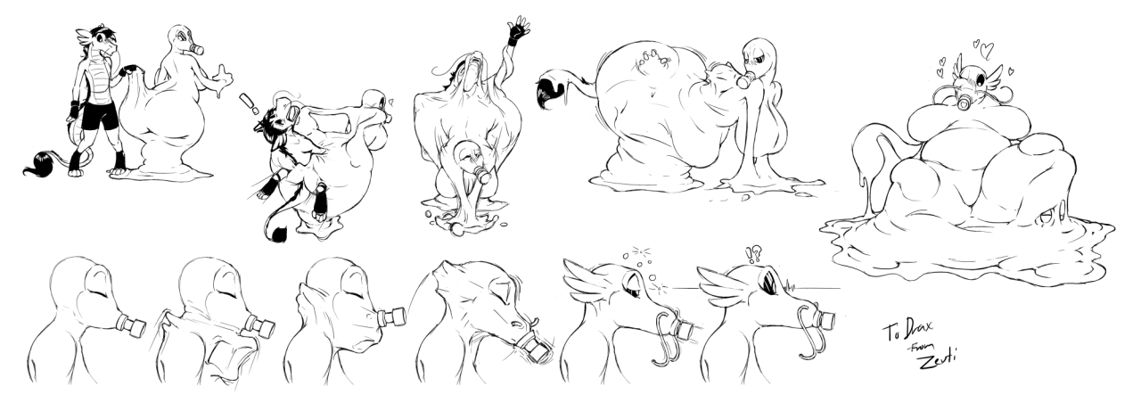 zevti:  Trade/Sketchdump for Drax on FA    Zoey is goopy, blobby, and very very