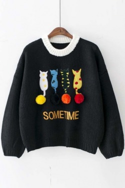 bluetyphooninternet: Cat Tops. Sweaters:  001 -   002  Shirts:  001 - 002 Sweatshirts:  001 - 002 Coats: 001 - 002 
