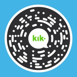 Scan my #kikcode to chat with me. My username is &lsquo;mostlyamateurs&rsquo; http://kik.me/mostlyamateurs #kik #kikme