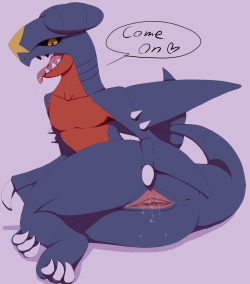 pokesexphilia:    dick-chocolate666 said:Here is something new, how about some GarchompNot exactly new since it existsâ€¦ but I hope you enjoy =)