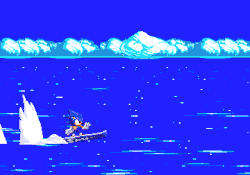 sonichedgeblog:  The original intro to Sonic 3, found within the ROM, had Sonic surfing to Angel Island, instead of being Super Sonic. [Sonic The Hedgeblog] [Support us on Patreon]  awesome!
