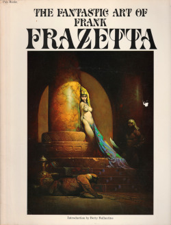 The Fantastic Art of Frank Frazetta (Pan, 1976). From Oxfam in Sherwood.