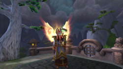 Earned my wings last night! My first legendary and achieved in the current content!The healing challenge was such a pain, I found it easier to do as Disc, though. Seeing Wrathion like that was interesting, I might doodle out some of it.