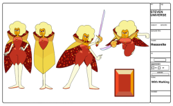 perimarine: I hope the Hessonite Hype Train hasn’t died yet because, as promised, I made an unofficial model sheet! Someone hire me! Feel free to use these! EDIT: I have now provided two versions: one with the marking and one with the visor. I know