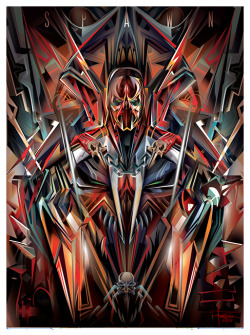 xombiedirge:  Spawn Damnation by Orlando Arocena / Facebook / Store 18” X 24” giclee print, S/N regular edition of 30. Available HERE.