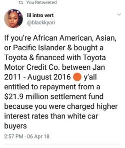 stholtzmann:  dookiediamonds:  firstoffletmesayi:  https://tmccsettlement.com/  Get ya coinssssss  fellow white people: this is exhibit 9p5327-A under “you sound ridiculous when you cry about how you personally have never benefited from racism” shit