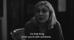 seaofdesperationandbeauty: I want this one moment. It’s what I want in a relationship… which might explain why I am single now. Ha ha. Frances Ha (2012) Dir. Noah Baumbach 