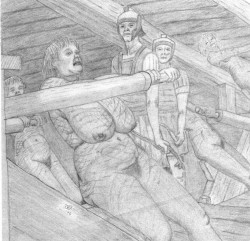 labourcampchronicles:  Galley Slaves 