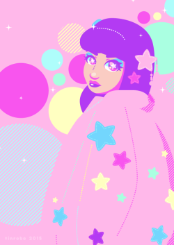 tinrobo:  I discovered kero kero bonito not too long ago, and I really love their music, and I really love Sarah Midori Perry’s cute outfit in this picture so I tried to draw her but it’s not very good and now I’m giving up, I’m sorry ;0;  This