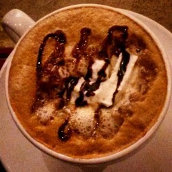 Mmmm starting my day off right! Indy coffeehouse mocha! #femdom #mistress #aliceinbondageland #goddessworship #coffee #coffeeshop #mocha #chocolate #latte #latteart #coffeeart #foodie #foodporn #foodgram #omnomnom ☕