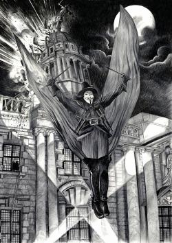 xombiedirge:  V For Vendetta by David Hitchcock