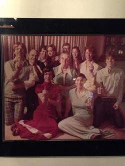 Happy Thanksgiving from my dad and all of his siblings in the 70&rsquo;s.
