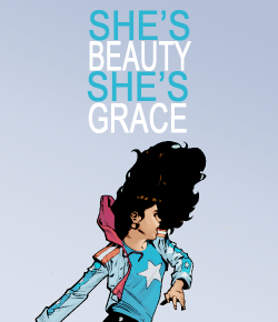 danversjess:        America Chavez                          MS. AMERICA.                                         She’s beauty. She’s grace.                                                