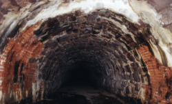 sixpenceee:  GATES OF HELL IN CLIFTON, NEW JERSEY This legendary passageway leads to a network of underground tunnels and storm sewers, and some say to the lair of the devil. According to those who grew up in Clifton, they would hear stories of how people