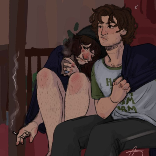 milf-harrington:multiple headcanons are pictured here &lt;3red marks on his wrists from scratching + red knuckles from sucking on them + friendship bracelets (@that-was-anticlimactic)binder + Strong Arm + freckles (me, but corey did have one about lip