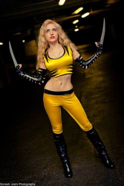 nsfwgamer:  Chiquitita cosplay as Wolverine Follow NSFW Gamer on Facebook and Twitter