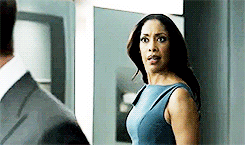 jemandthediazepams-deactivated2:  Flawless Human Beings » Gina Torres » Gina Torres Alphabet ↳ O → one-liner&ldquo;Afraid of you?&rdquo; 
