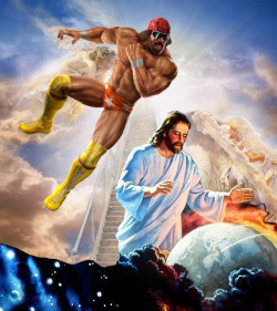 ranger-chei:  Randy Savage died May 20th, 2011. The same day that there was a big rapture scare. He made Jesus snap into a SlimJim. For Us. Thank you, Macho Man  OOOOHHHH YYYEEEAAAHHH!!! MACHO MAN RANDY SAVAGE&rsquo;S GONNA MAKE THAT NANCY BOY GIRLY MAN