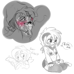 drippy-kitty:  I drew these in January and somehow never uploaded them?? Ok then.Rhodochrosite being a tiny hoe   Quality.