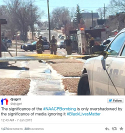micdotcom:  An NAACP office was bombed yesterday