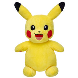 torchicflame:  Build a Bear Pikachu image Found in their online image database: pikachu plush 