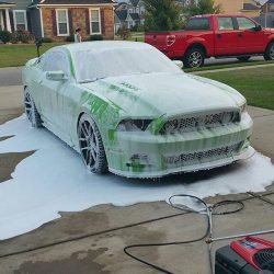 chemicalguys:  Bring on the Chemical Guys Suds #chrmicalguys #Mustangfanclub #mustang #Suds