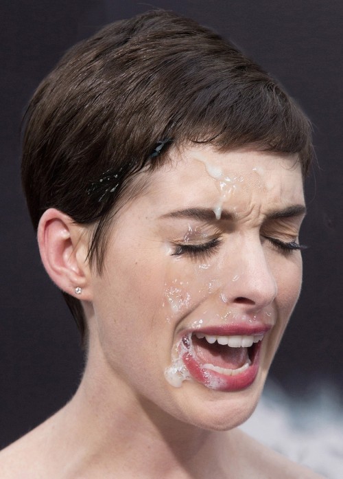 mynaughtyfantacies:  Anne Hathaway fakes for you lads, as requested, hope you enjoy