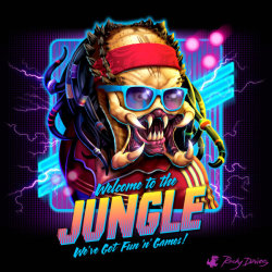 xombiedirge:  Welcome to the Jungle by Rocky Davies / Website / Tumblr