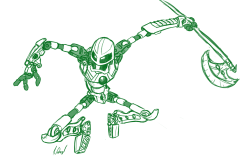 ronnok-archmage:  Quick Lewa doodle before bed!I haven’t posted any bionicle since that sketch dump back in early May, so here ya’ go bonkle nerds!