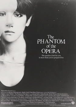 jonqdaes:  exo in movies - phantom of the opera   A disfigured musical genius, hidden away in the Paris Opera House, terrorizes the opera company for the unwitting benefit of a young protégée whom he trains and loves.  