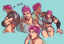 hinoart:  since most likely i won’t play this but gd zarya take me away   buffus~ &lt;3 &lt;3 &lt;3