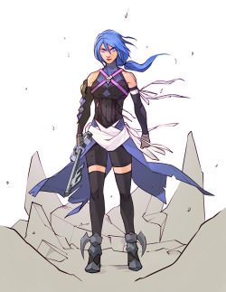 charlestan:  Spoiler alert Aqua kicks everyone’s butts after spending a dozen years in the bloody realm of darkness, lol.